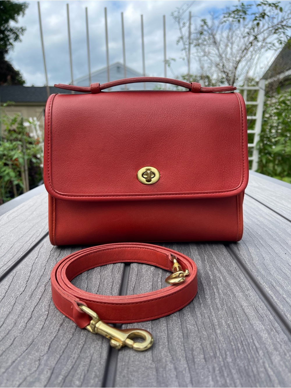 Vintage Coach Bag ( Court Bag )